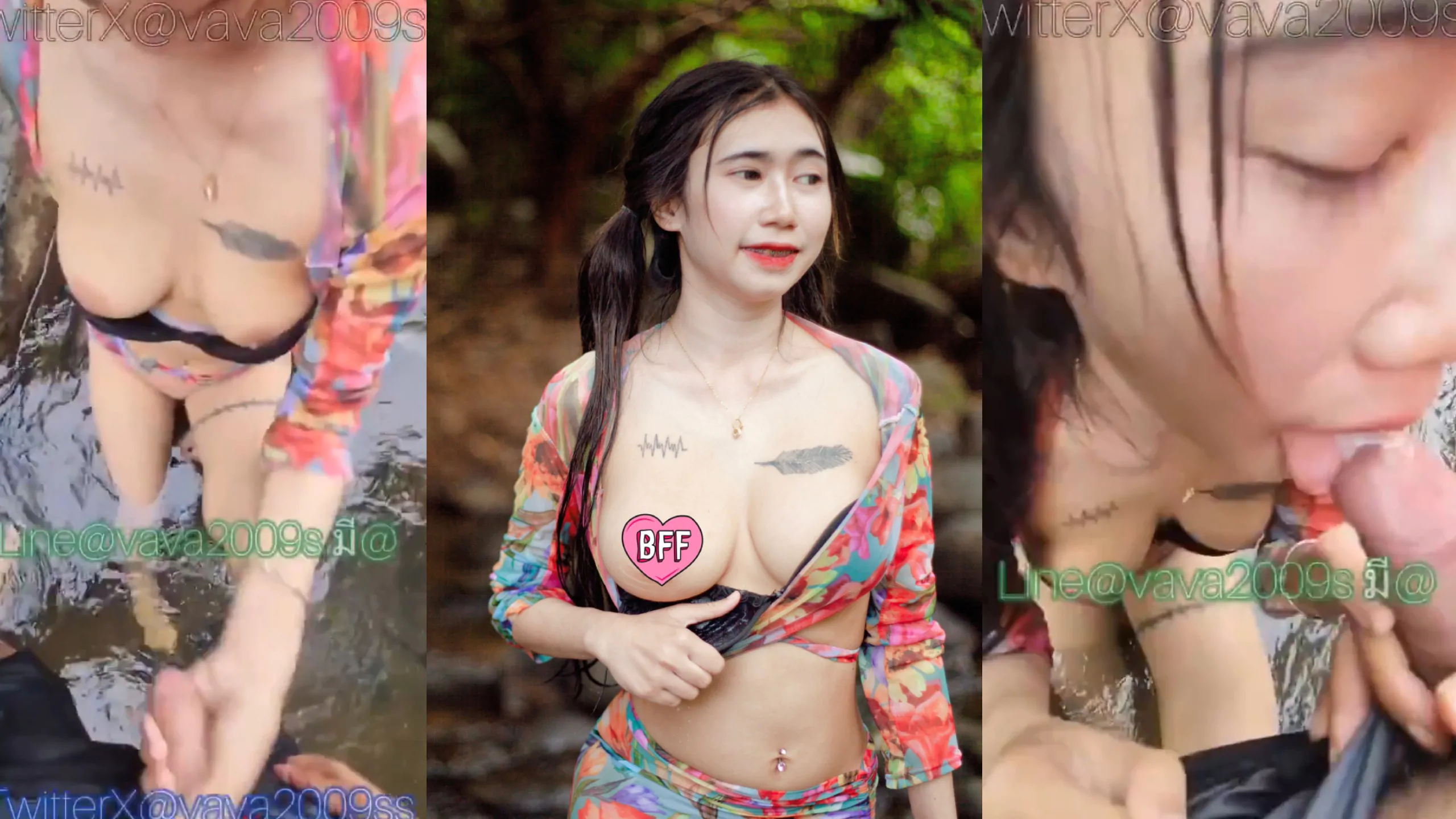 คลิปหลุด onlyfan vava2009ss วาวาตัวน้อย คนหรือนางเงือกมาเที่ยวน้ำตกทีไร ต้องเป็นอันต้องรีดน้ำออกจากผู้ชายทุกที เห็นเเล้วเงี่ยนสุดๆ